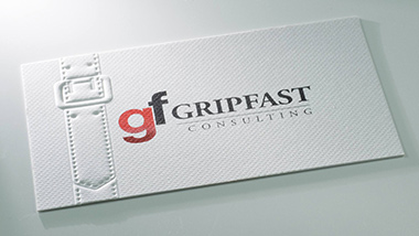 business visiting card embossed